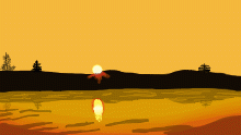 Water Sunset