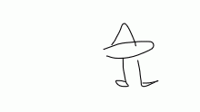 Garden gnome doing boogie time