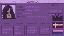Drawn ID + Q&A !!