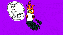 You have to use the entire scribble