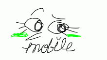 on mobile