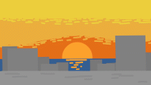 sunset city