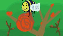 A Bee And his Rose