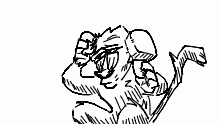 Confused monkey