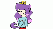 my oc in mario crown