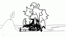 *kicks sand
