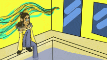 yellow w/ human Juli