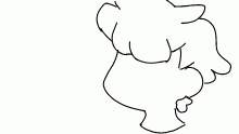 A bad sketch of one of my main OC's