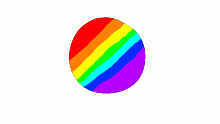 Rainbow ball