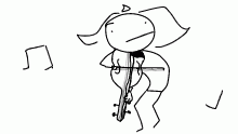 I pley dem violin