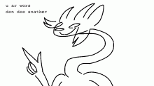 she insults you